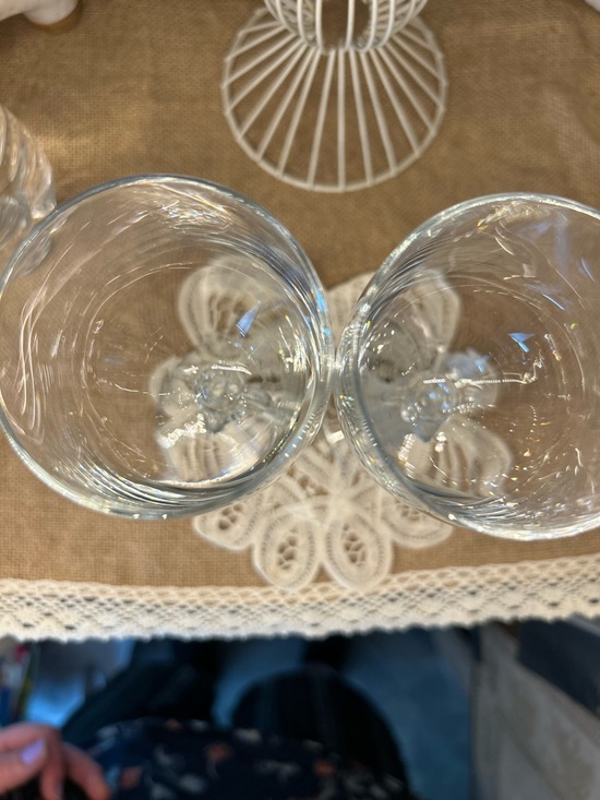 VTG Disney Mickey & Minnie 3D Figure Stem Wine Glass Set w/ Box Disney Wedding - Picture 16 of 16